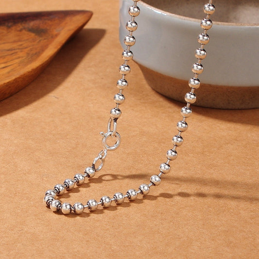 Ball S925 Sterling Silver Necklace