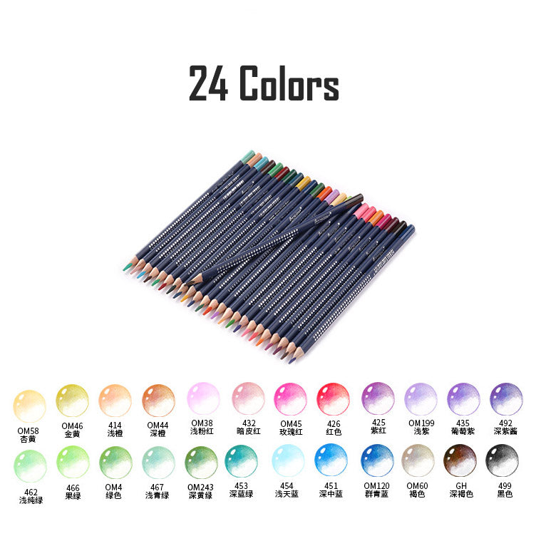 12/24 Watercolor Pencils Set