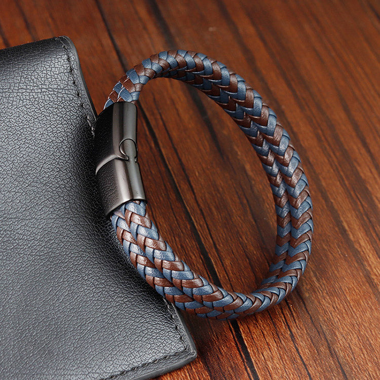 2 Colors Braided Bracelet for Men