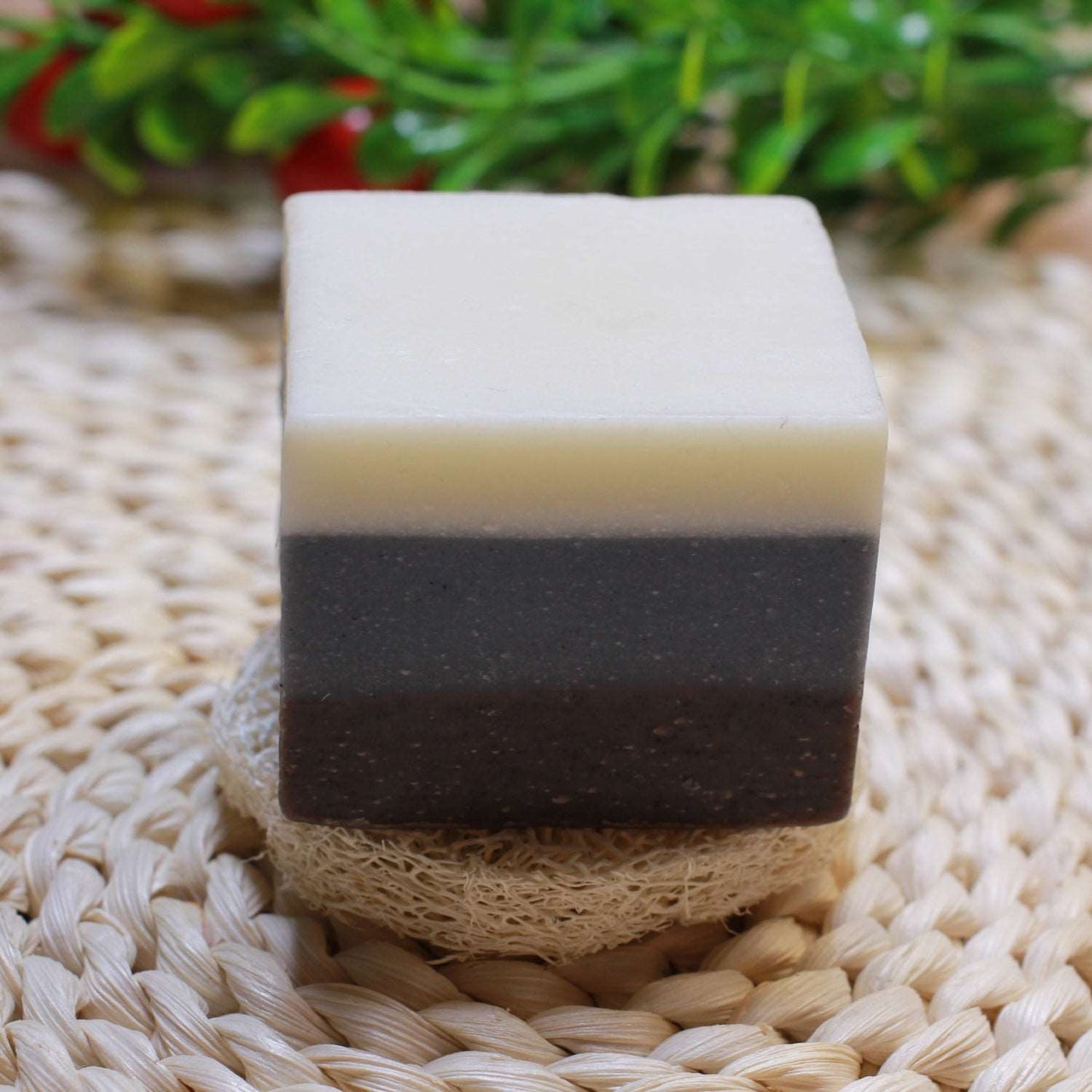 Handmade Echinacea Cold Process Soaps for Face Cleaning Men Hydrating Organic Pores Tightening