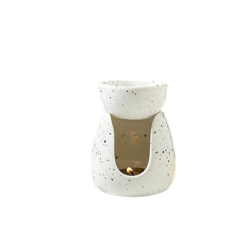 Porcelain Ceramic Candle Holder Essential Oil Diffuser Incense Burner