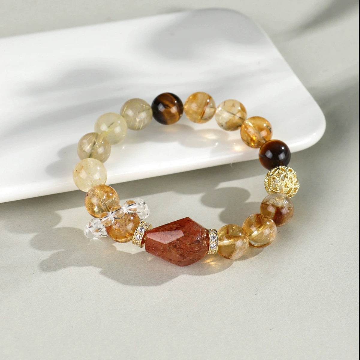 Wealth & Power Crystal Bracelet