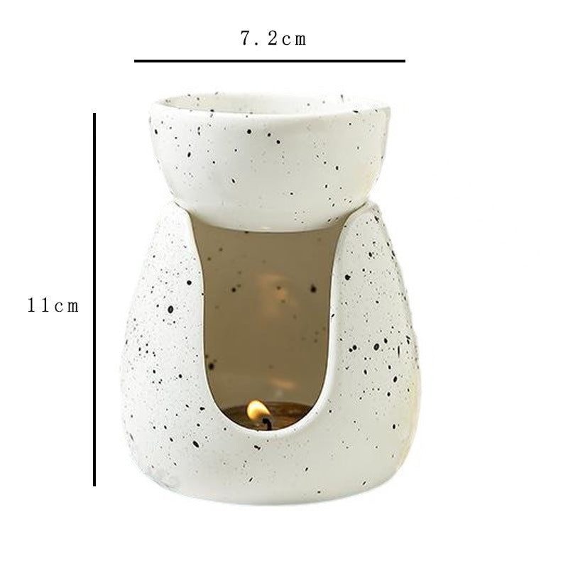 Porcelain Ceramic Candle Holder Essential Oil Diffuser Incense Burner