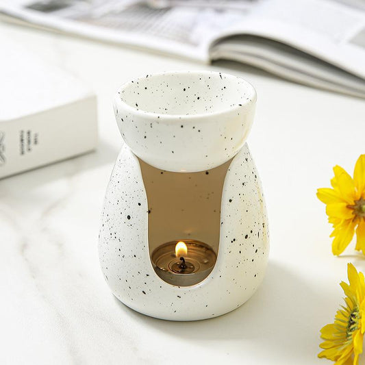 Porcelain Ceramic Candle Holder Essential Oil Diffuser Incense Burner