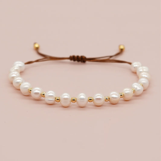 Women's Baroque Freshwater Pearl Bracelet