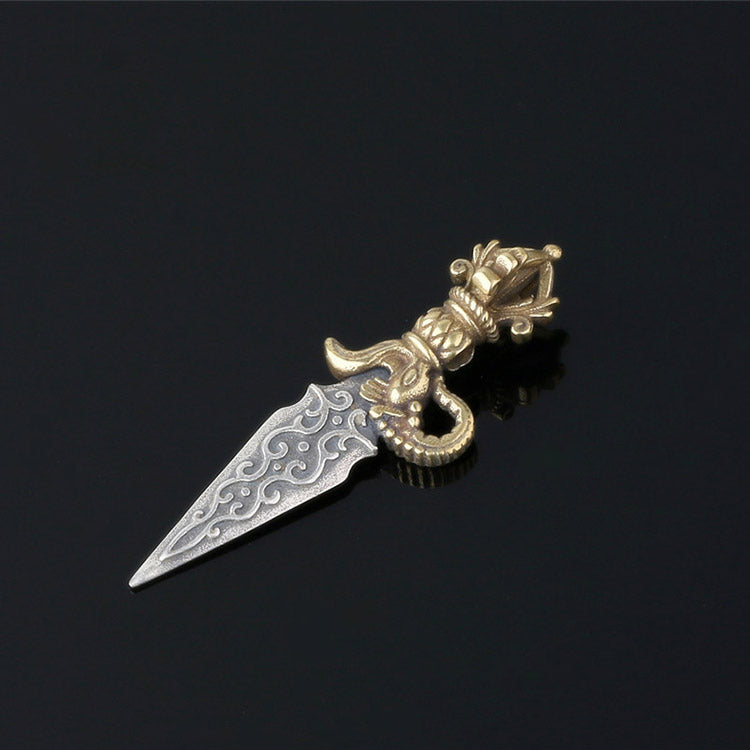 Handcrafted Warrior's Axe or  Warrior's Power of Wisdom Sword S925 Sterling Silver Pendant