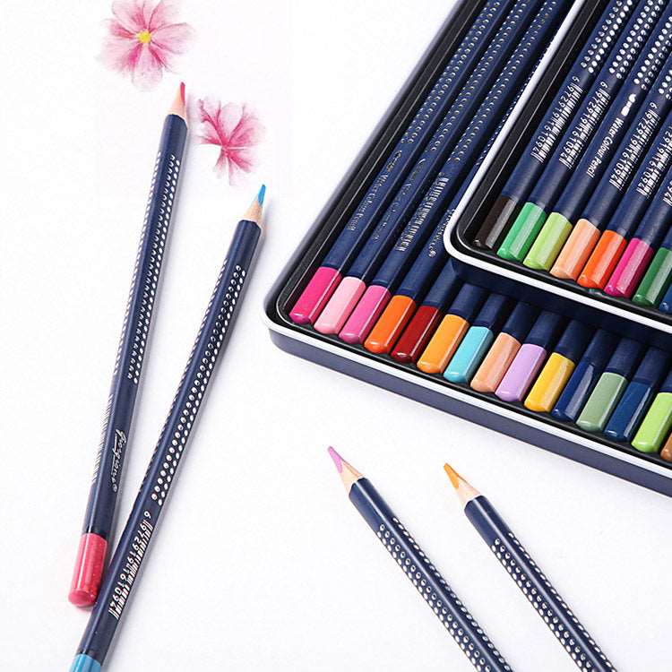 12/24 Watercolor Pencils Set Artist Color Pencils for Adult Students