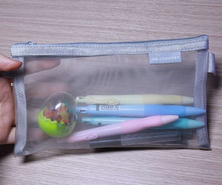 4 Pcs Mechanical Pencil for Students in a Pencil Bag (2.0mm) Non-Slip Grip 4 Tubes of 2B Lead Refills and 1 Box of Dinosaur Rubber Pencils Kit