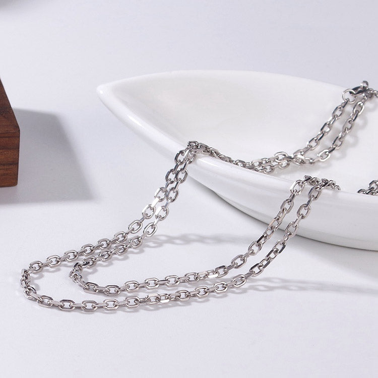 3mm Chain S925 Sterling Silver Necklace