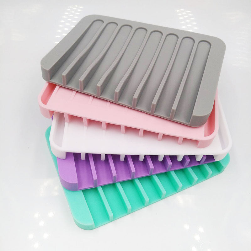 Silicone Soap Holder Flexible Soap Dish