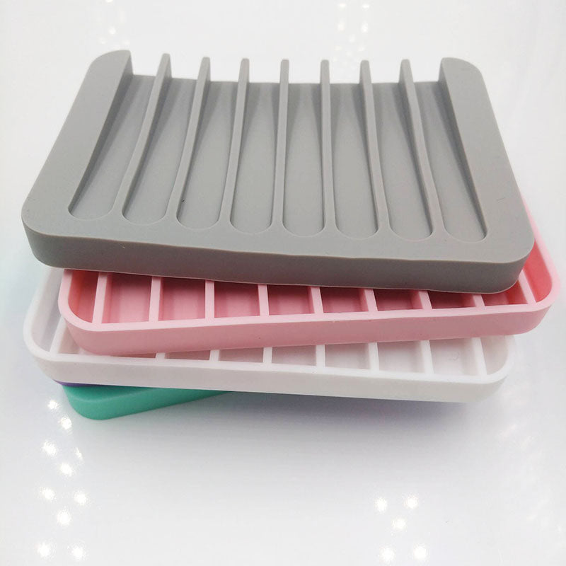 Silicone Soap Holder Flexible Soap Dish